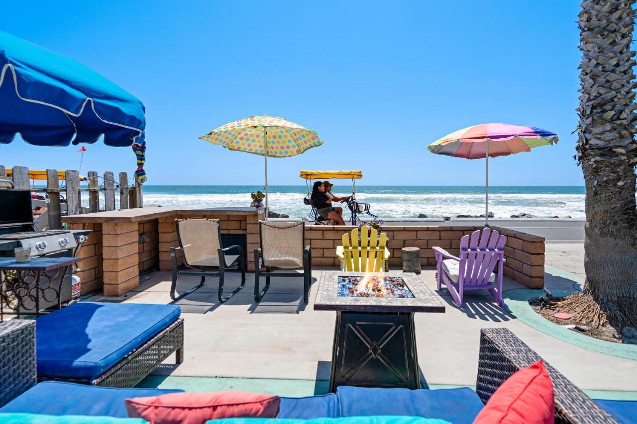 Beachfront Cottage Upper Unit Oceanside Exterior foto