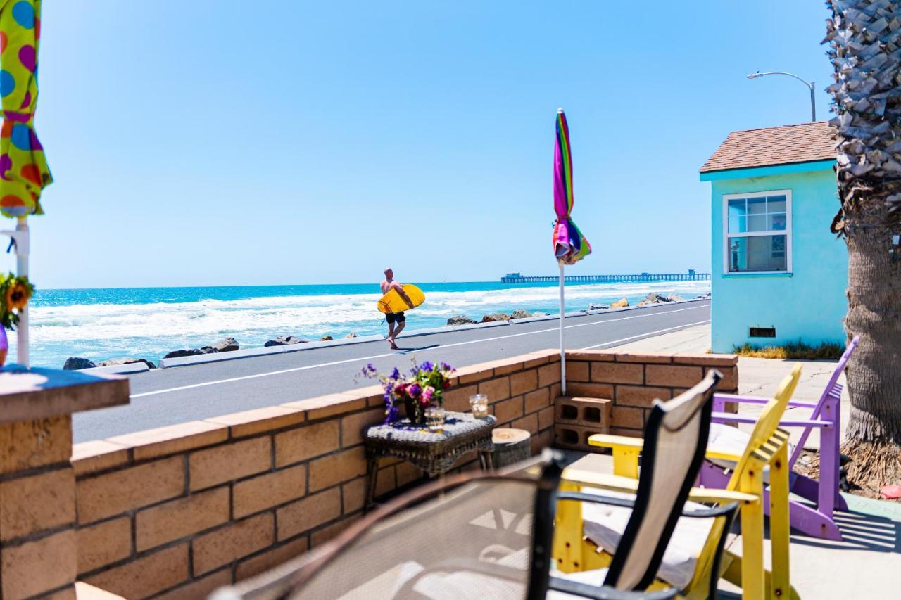 Beachfront Cottage Upper Unit Oceanside Exterior foto