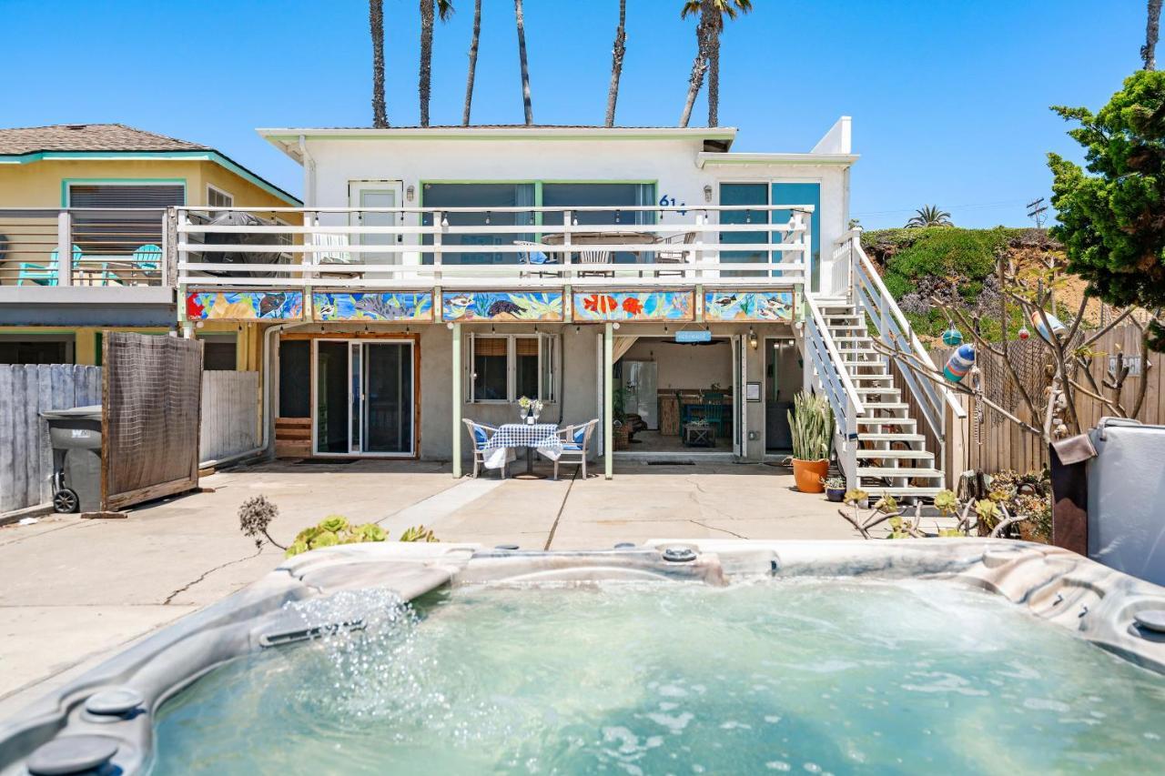 Beachfront Cottage Upper Unit Oceanside Exterior foto